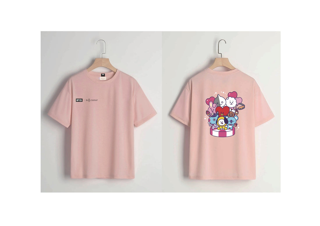 BT21 & Bubblewrap Limited Edition T-Shirts